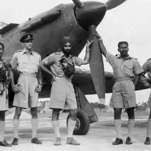 Indians in the Royal Air Force during the Second World War; Image Source: Rediff