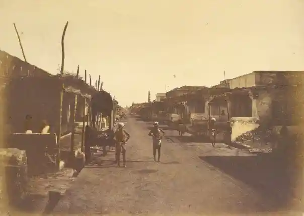 Life in Black Town. Image Source: Rare Book Society of India 