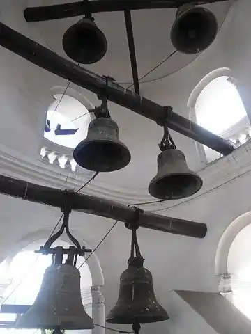 The bells in the belfry             Source: Wikipedia