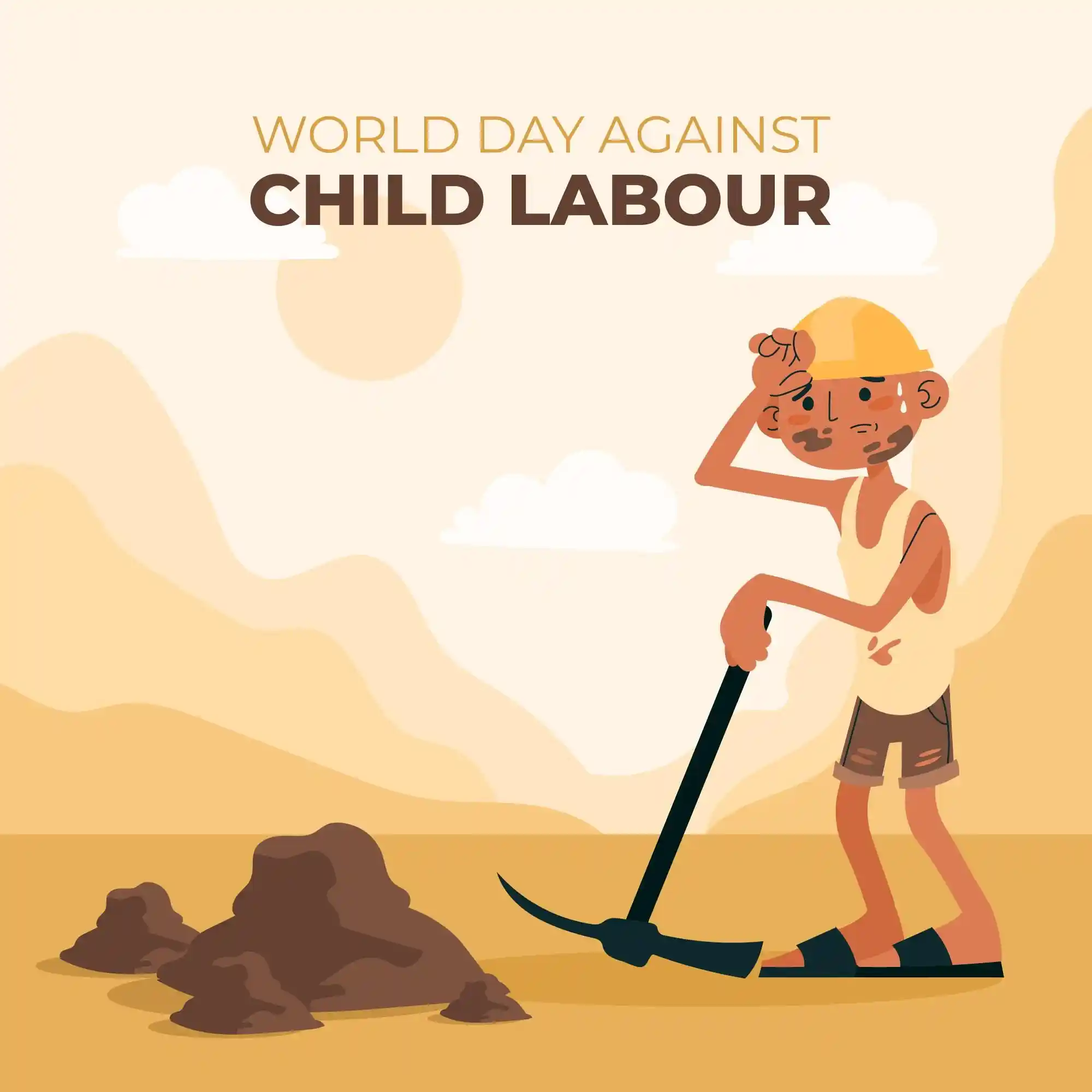 World Day Against Child Labor; Image Source: Freepik