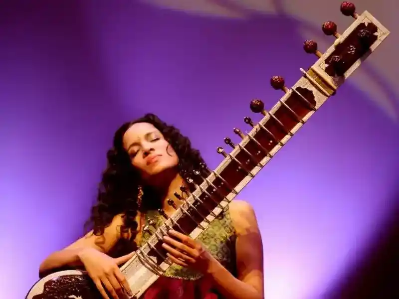 Anoushka Shankar in all her glory; Source: The Times Of India