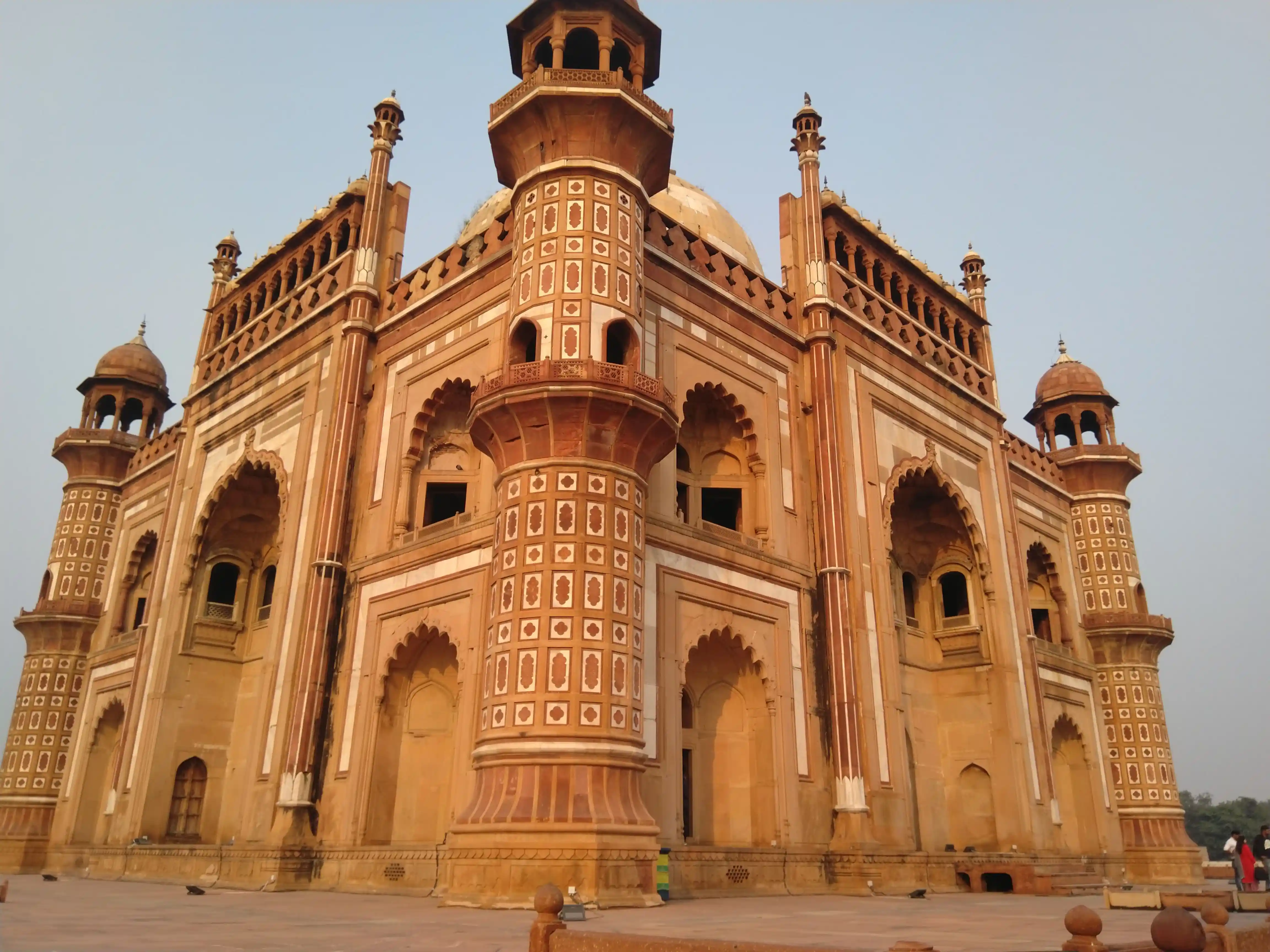 A close-up view of Safdarjung; Pictures clicked by Adrita