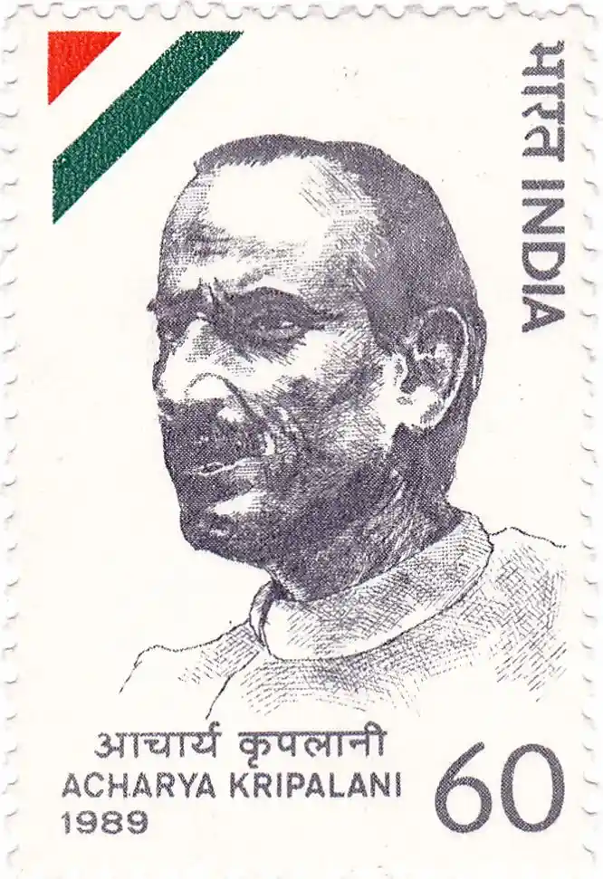 A postage stamp released in celebration of Jivatram Bhagwandas Kripalani; Source: Public Domain