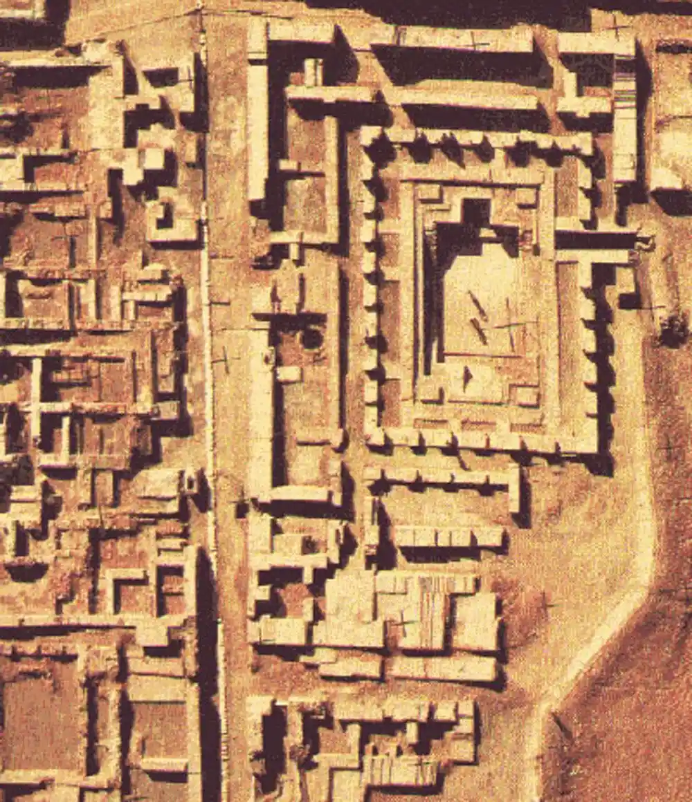 Mohenjo-Daro Settlement; Image Source: World Archaeology