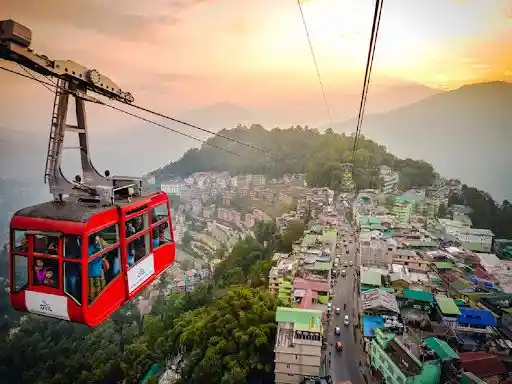 Gangtok has a number of adventures for adventurers. Image source- Sikkim Tourism