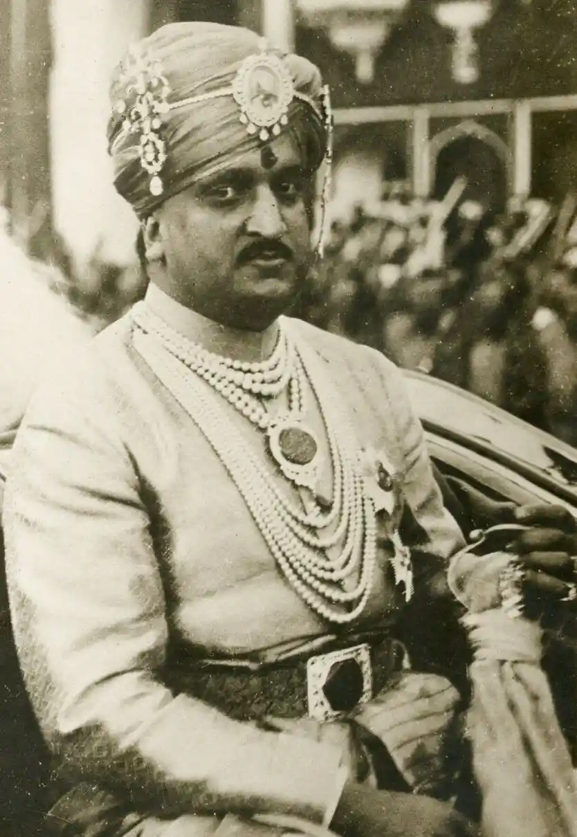 Maharaja Hari Singh of the princely state of Jammu and Kashmir; Image Source: Public Domain
