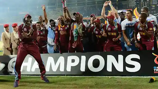 Image Caption - Sri Lanka vs West Indies ICC World T20 2012; Source: Getty Image 
