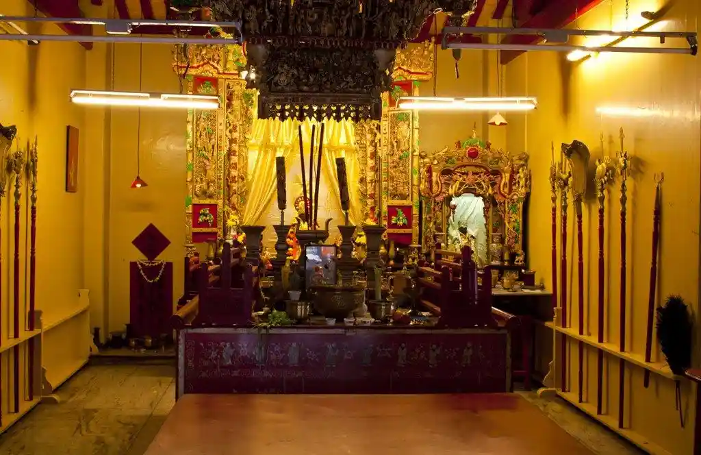 Interiors of Toong On Church; Image Source- Personal Album