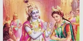 Krishna considered Rukmini to be the most beloved of his wives. Image Source: New Indian Express.