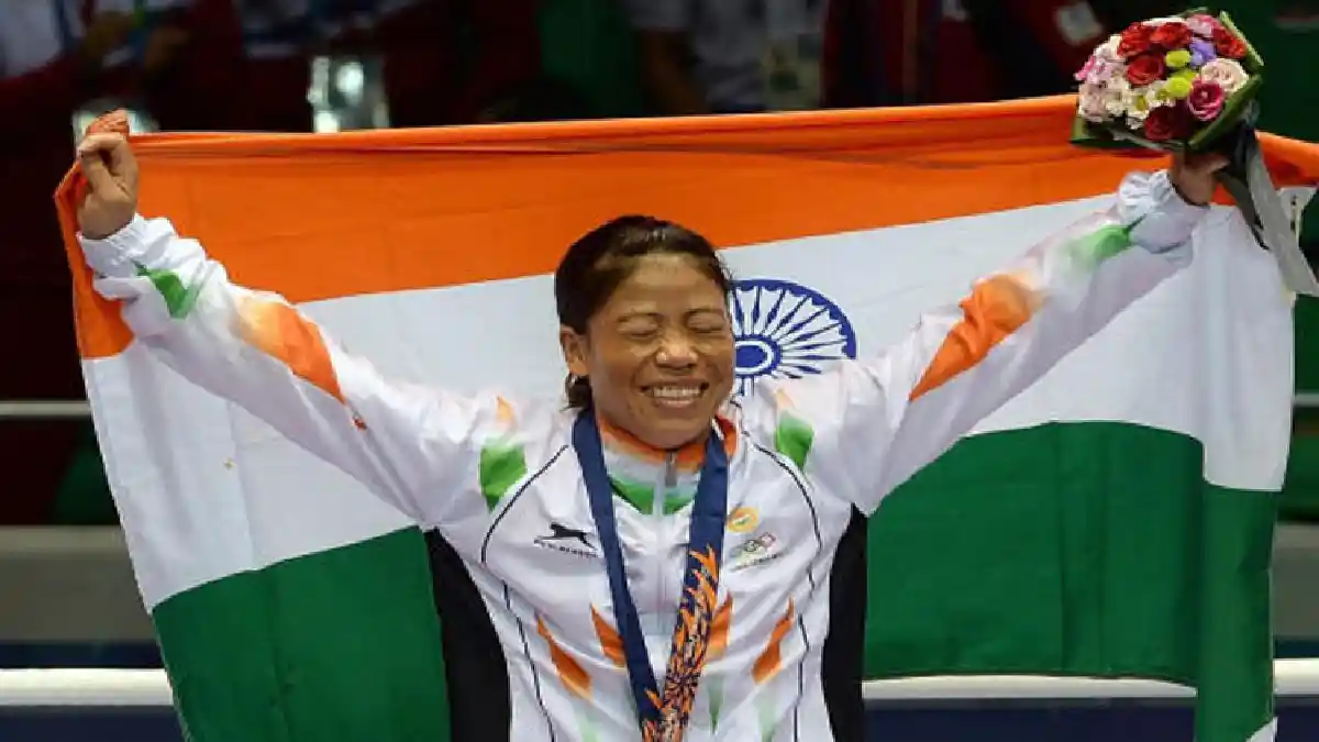magnificent lady of India, MARY KOM; Image Souce: telegraphindia.com 