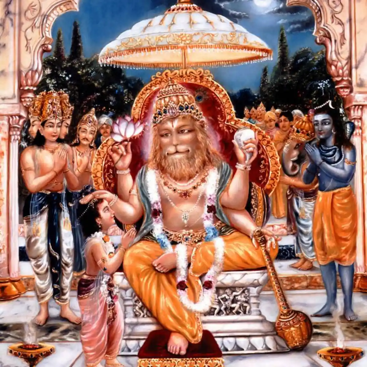 The true essence of Narasimha Jayanti; Image Source- Krishna store 