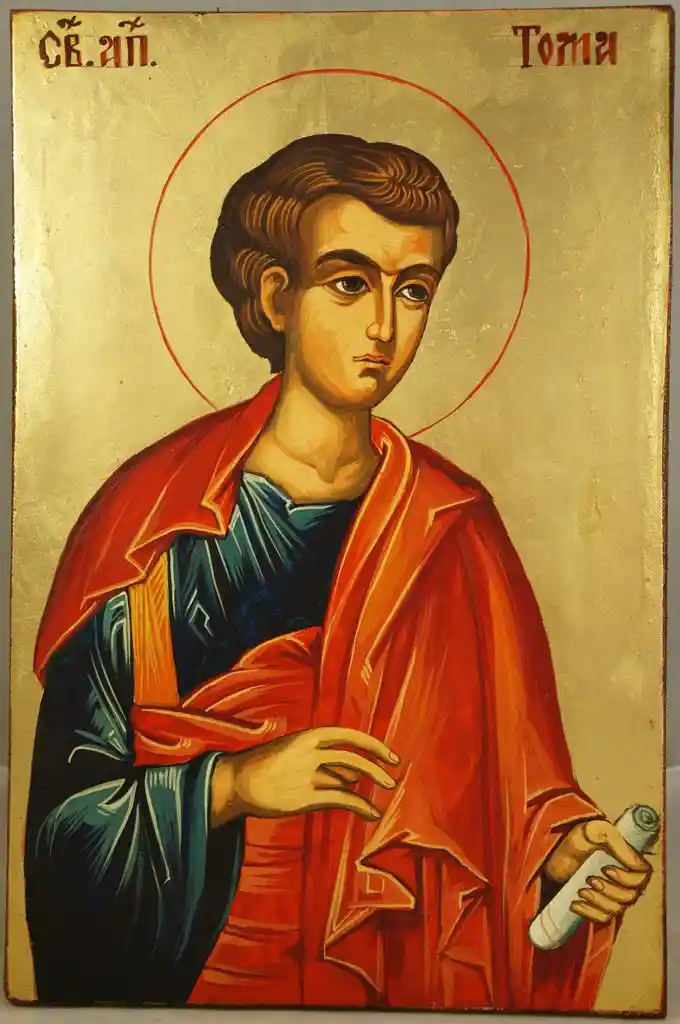 Saint Thomas, one of the twelve Apostles (original disciples) of Jesus Christ; Image Source: BlessedMart