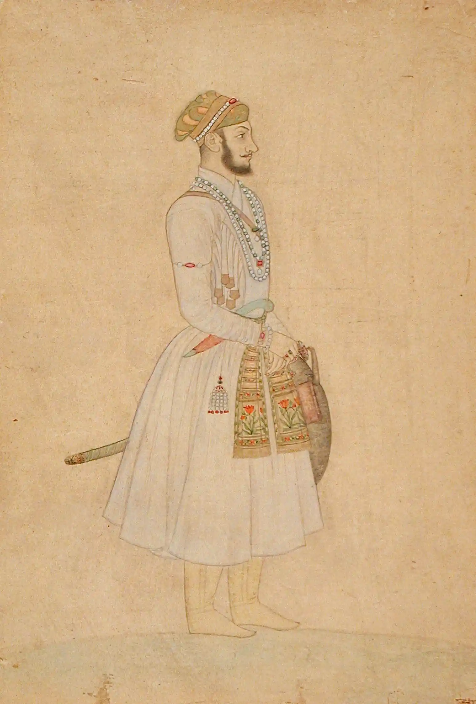 Bahadur Shah in his youth; Image Source- Wikipedia 