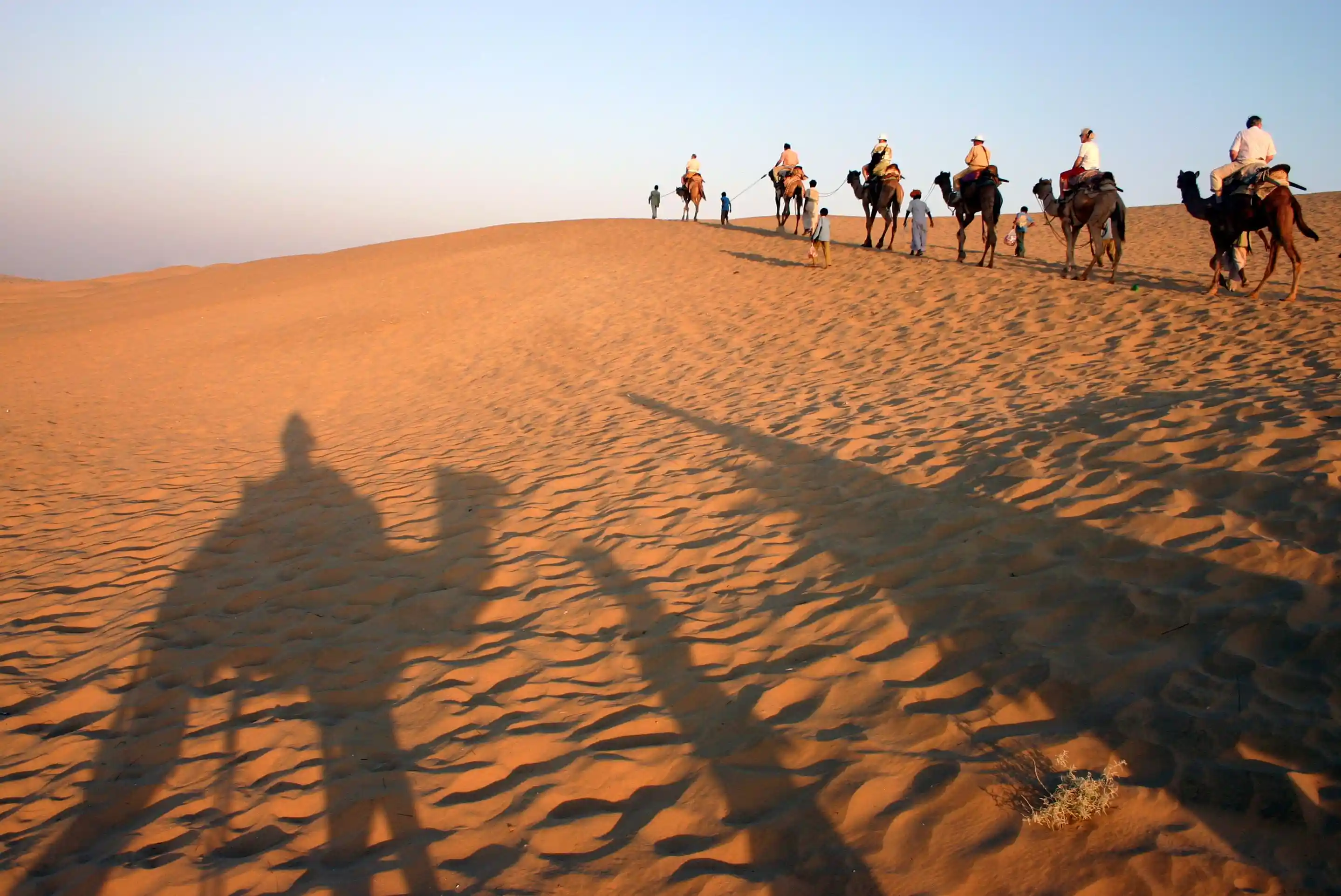 Thar desert of Rajasthan; Source: Wikipedia