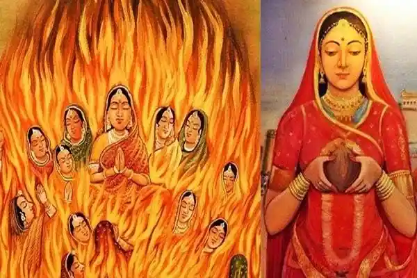 The Rajput women at Jalore committed Jauhar during the Battle; Image Source: Roar