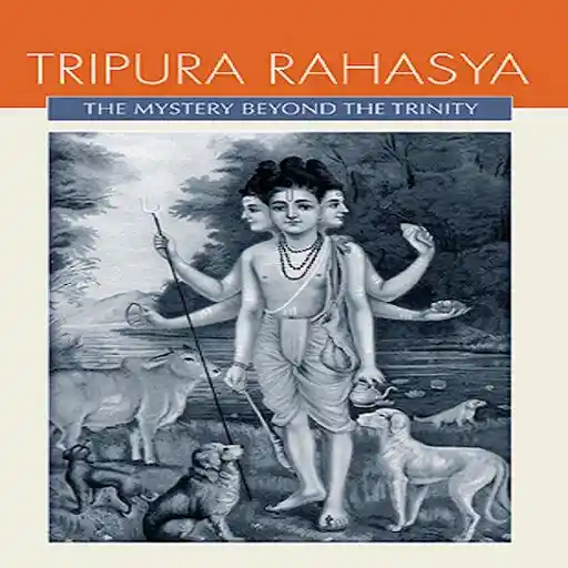 The Tripura Rahasya book that mentions Hemalekha and Hemachudha, Image source- Sri Ramana Maharshi India Bookstore