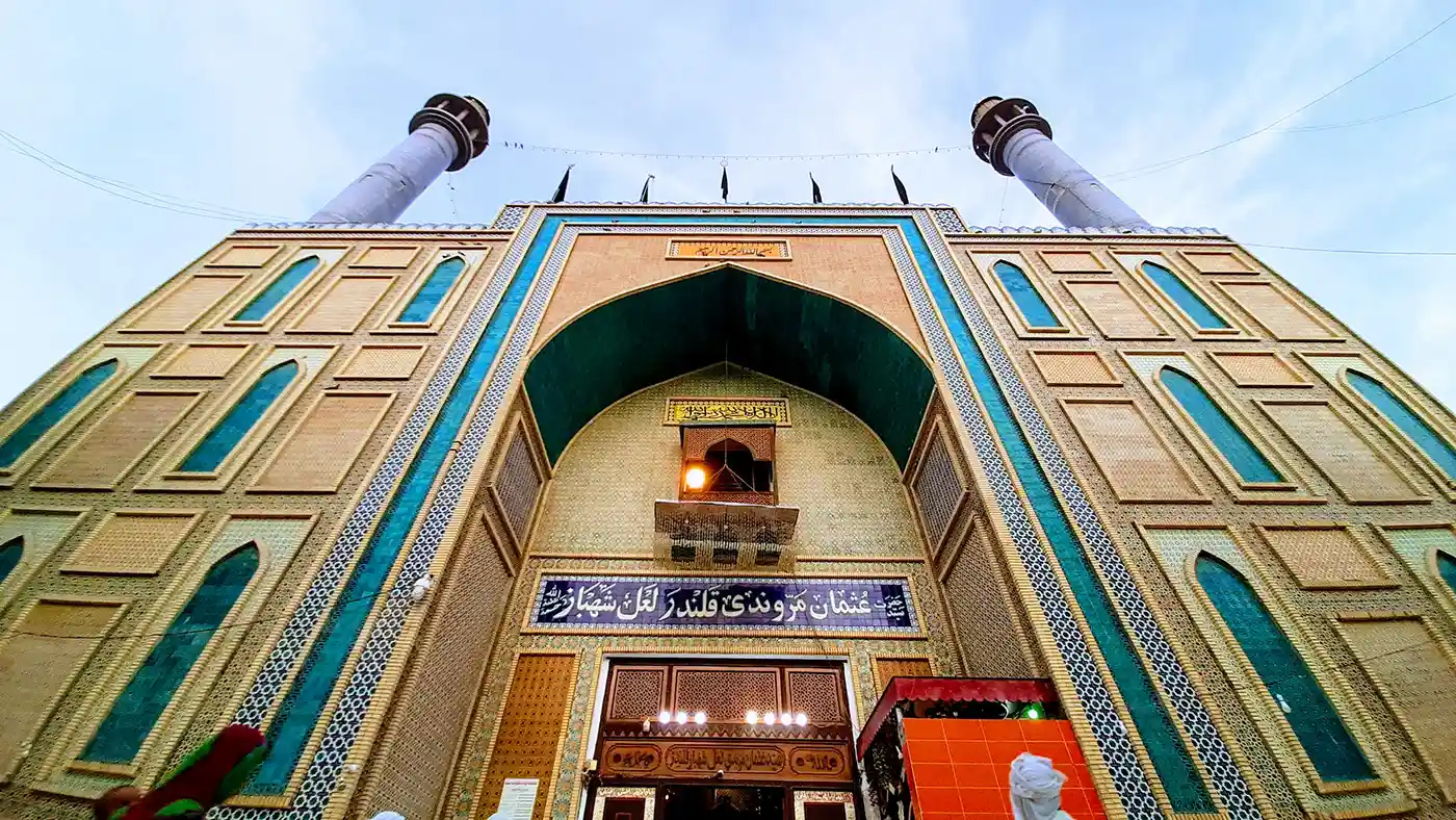 The shrine of Lal Shabaz Qalander; Image Source- Behance