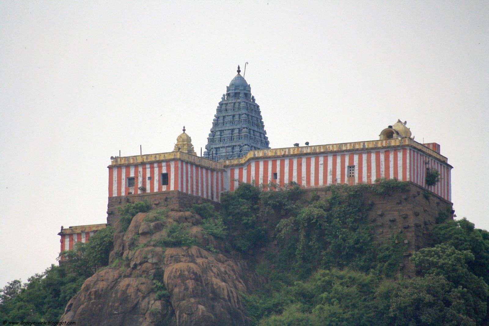 The temple on the top of the hills