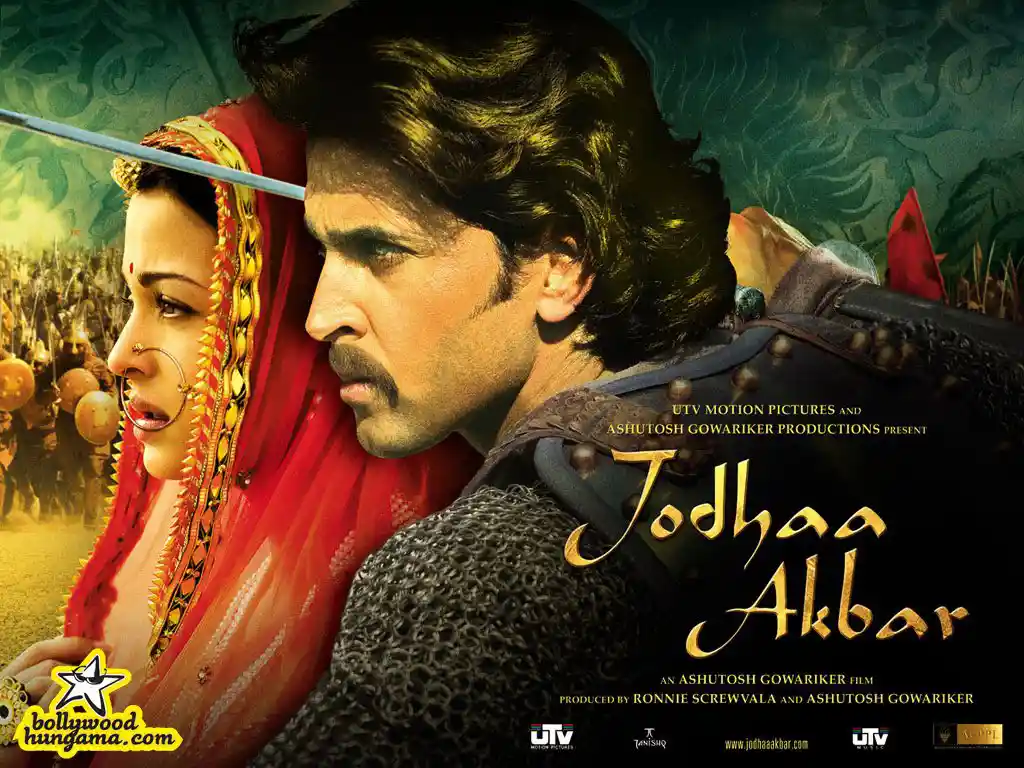 Movie Poster of Jodhaa Akbar, source: Bollywood Hungama