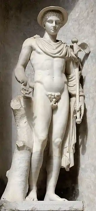 Statue of Hermes. Image Courtesy: Wikimedia Commons