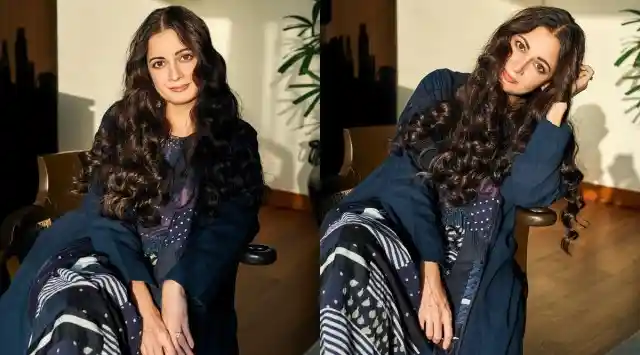 Dia Mirza in a completely recyclable outfit 