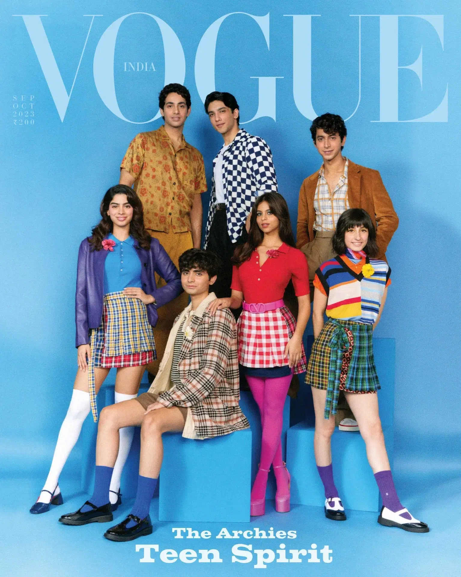 Fabulous Cast of The Archies for Vogue India