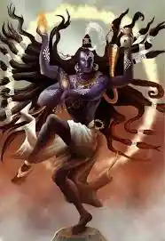 When Shiva gets angry, he often performs his Tandav dance, An image of Shiva in his angry mode. Image Source: Myimgstock