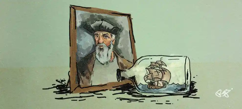 Vasco da Gama Illustration