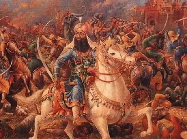 Nadir Shah's troops on a murderous spree; Source: hebergementwebs.com