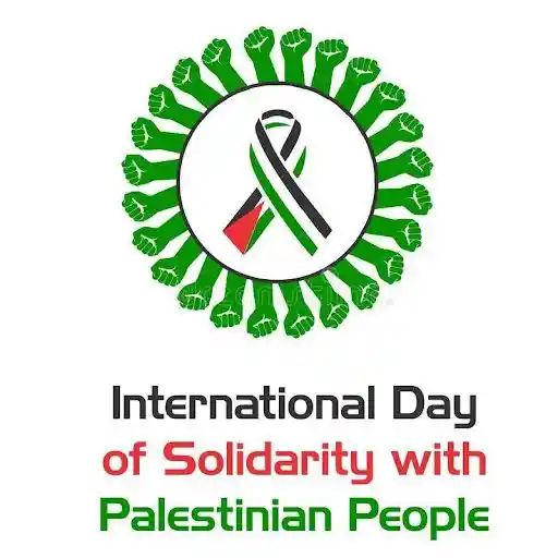 (The closed fist denoting solidarity, the world stands with and for the Palestinian cause; image source: Google)