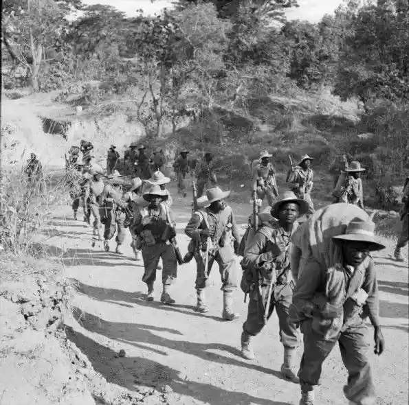 British soldiers on Burma campaign; Source: Amitav Ghosh