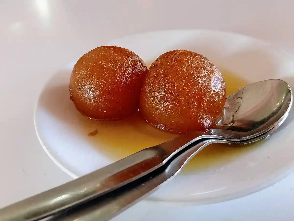 Gulab Jamun, the unofficially official dessert of India; Image Source: Wikimedia Commons