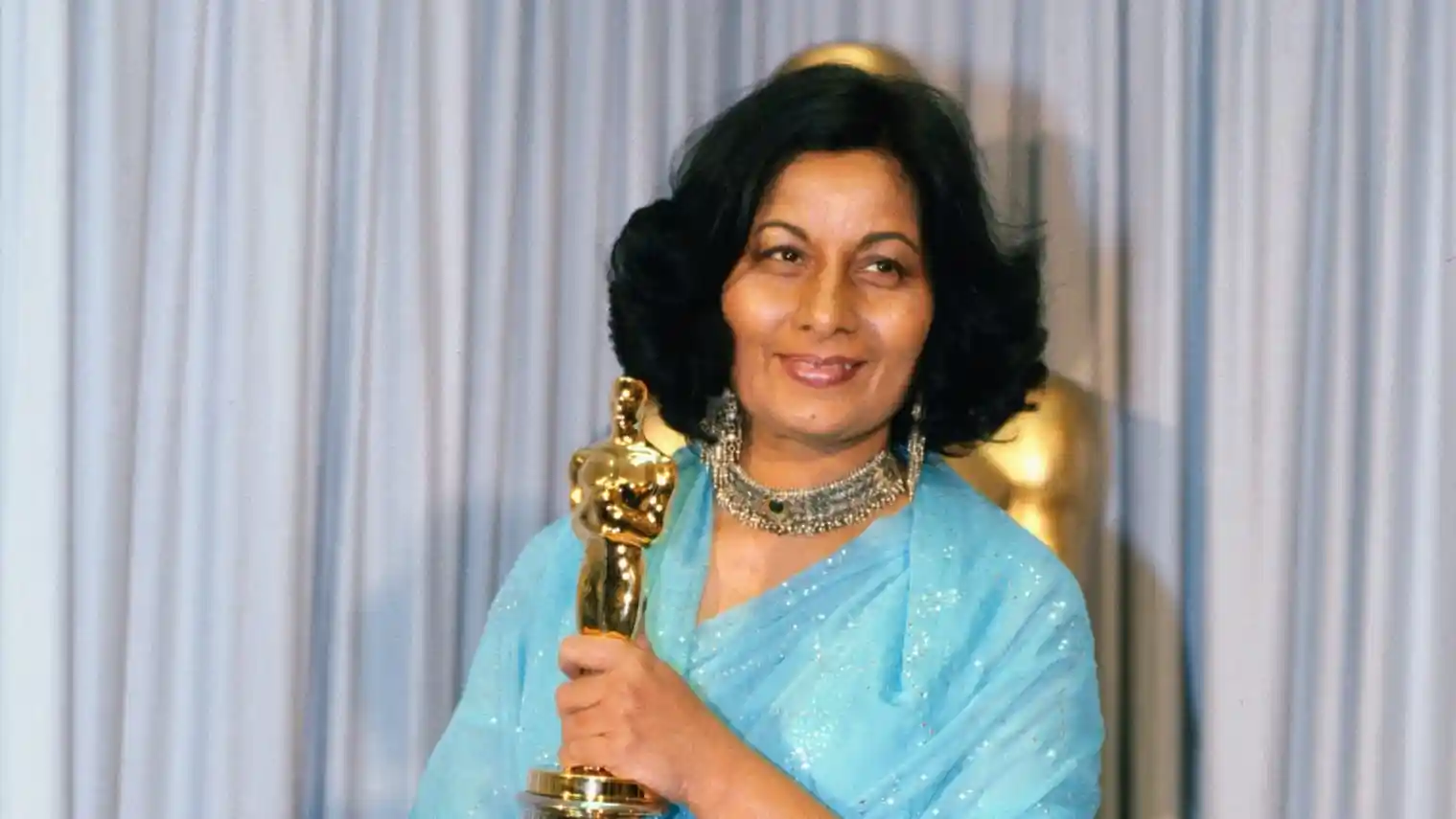 The golden lady with the golden award; Source: CNN