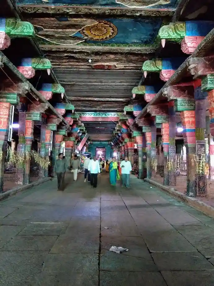 The interior of the temple with pillars     Source: Trip Advisor