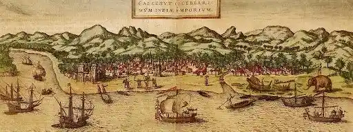 Battle of Calicut. Image Source: Wikipedia