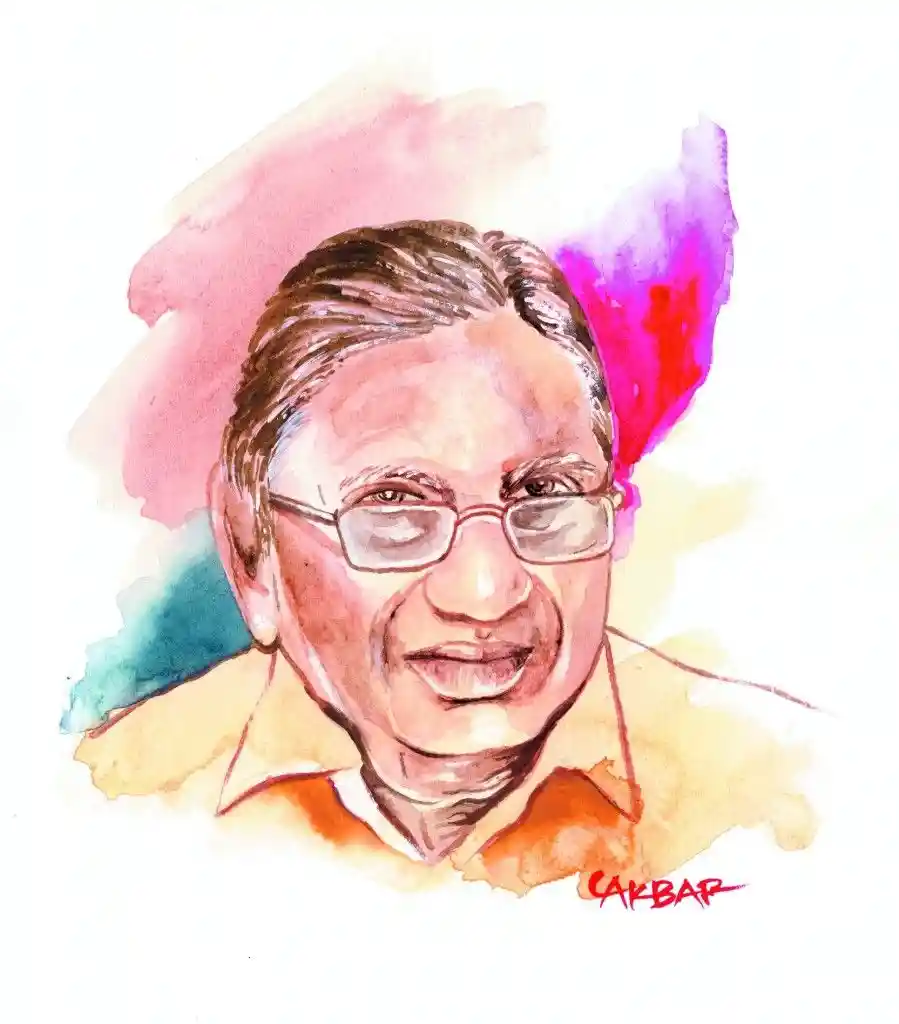 प्रोफेसर जयशंकर का चित्र; स्त्रोत: मिशन तेलंगाना