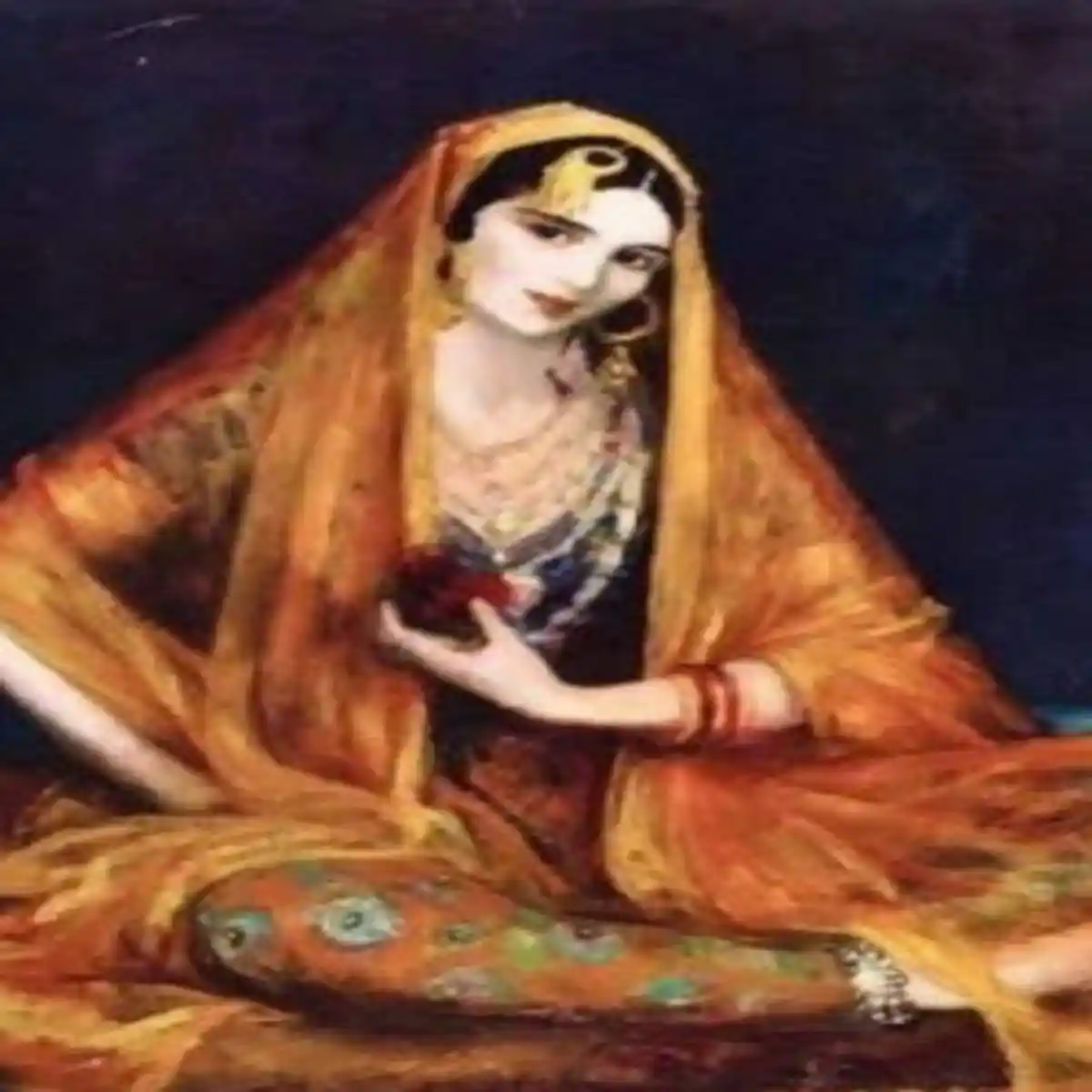 The portrait of the Shah Jahan’s younger daughter, Roshnara; Image source- pixstory