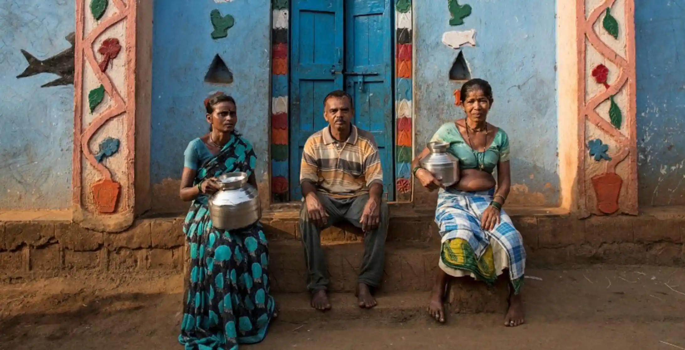Water and humanitarian crisis in Denganmal- Water Wives. Image source: India Times