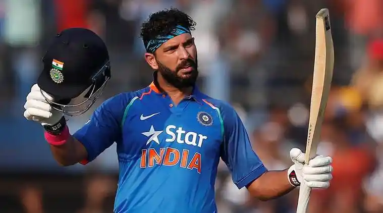 Yuvraj's highest ODI score of 150. Image credits: The Indian Express